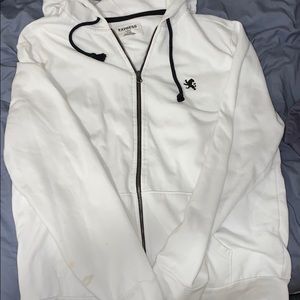 Express White Hoodie